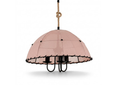 Plafondlamp Hanglamp Kroonluchter Kandelaar Lamp Beige Modern Touw