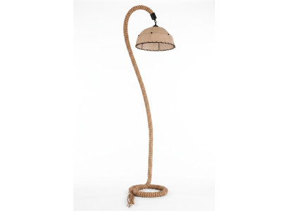 Staande lamp Staande lamp Staand Luxe Verlichting Lampen Lamp Beige Touw Nieuw