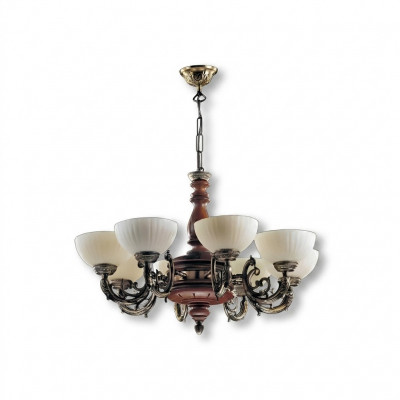 Plafondlamp Kandelaar Kroonluchter Plafonnière Lampen Bruin Klassiek