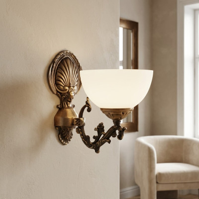 Wandlamp Wandlamp Wandlampen Kroonluchter Wandlampen Bruin Klassiek
