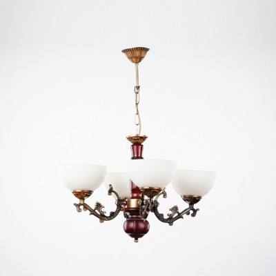 Kroonluchter Plafondlamp Hanglamp Lampen Bruin Klassiek