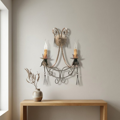 Wandlamp Kandelaar Wandlamp Wandlampen Wandlampen Beige Luxe Nieuw