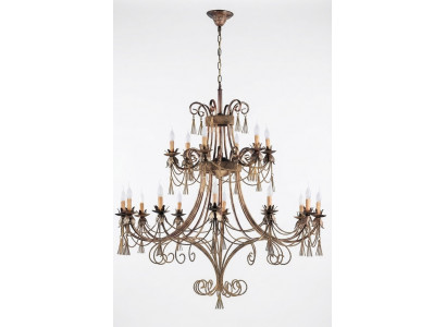 Luxe kroonluchter plafondlamp xxl kroonluchter plafonnière lampen goud