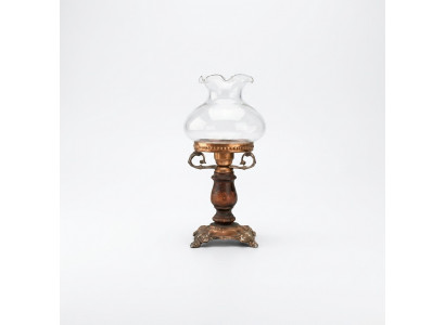 Tafellamp Tafellamp Lamp Verlichting Luxe Bruin Lampen Tafel Glas