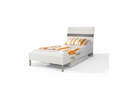 Bedden kinderbed kinderkamer bed kinderbed meubels hout grijs hoogglans nieuw