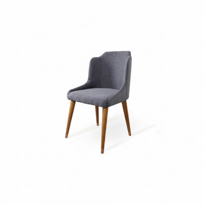 Stoel 1-zitter fauteuil hout luxe klasse meubel ontwerp armstoel hout eetkamer
