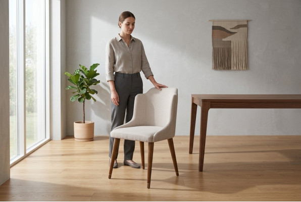 Moderne stoelen ontwerper houten eetkamerstoel luxe hout nieuwe meubels