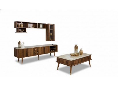Ontwerp woonwand wandmeubel kast rek dressoir tv laag meubel tv rtv
