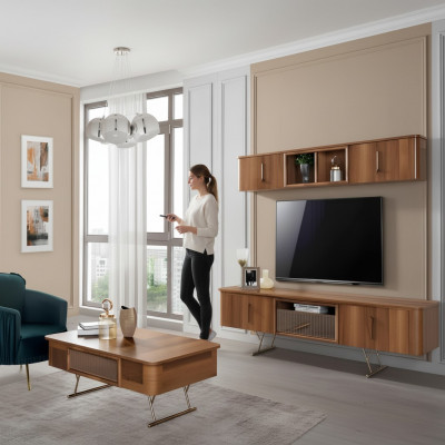 tv-meubel TV-standaard ontwerp tv-kast woonkamer tafel rtv-kast laag dressoir