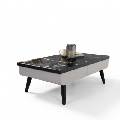 Salontafel Bijzettafel Woonkamer Hout Tafels Bijzettafel Italiaanse Stijl Tafel Grijs