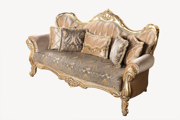 Chesterfield bankstel bank stoffering meubels barok rococo tafel 3-delig  Chesterfield bankstel bank bekleding meubels barok rococo tafel 3-delig