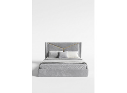 Tweepersoonsbed Luxe Bedden Gestoffeerde Slaapkamermeubels Nieuw Verlicht Bedontwerp