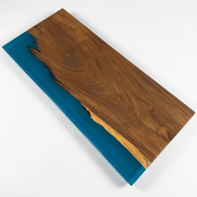 Epoxihars Eettafel River Table 200x90 Nieuw Echt houten tafels Massief riviertafel