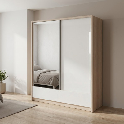 Garderobe Opbergkast 180cm Plank Kast Archief Schuifdeuren Schuifdeuren Kantoor