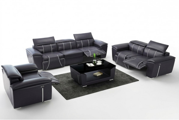 Multifunctionele bank Relax zithoek gevoerd bankstel 3+2+1 zits banken Stoel