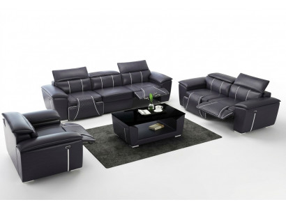 Multifunctionele bank Relax zithoek gevoerd bankstel 3+2+1 zits banken Stoel