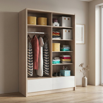 Multifunctionele plankenkast plank opbergsystemen kledingkasten 150cm nieuw garderobe