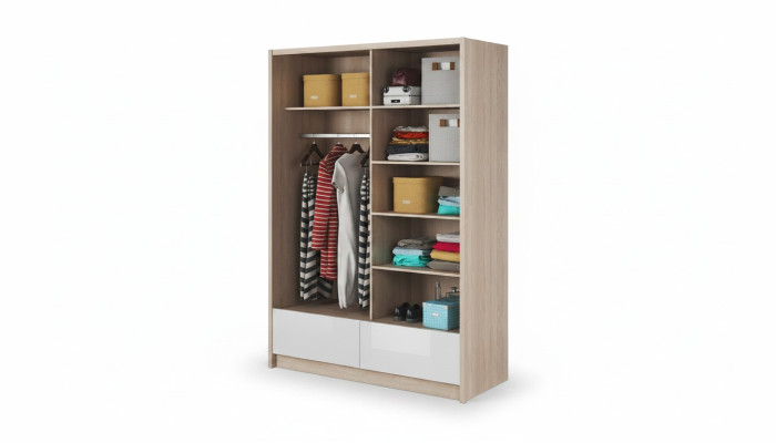 Meerdoel rekken kast planken opbergkast 150cm Nieuw garderobe