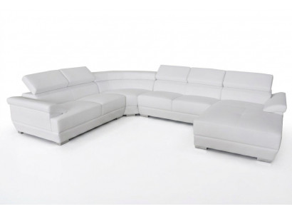 Bank hoekbank ontwerp bekleding hoekbank hoekbankbank bank woonlandschap U-vorm + USB