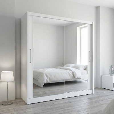Spiegelkast Slaapkamer Zwevend 200cm Kledingkasten Schuifdeuren Deuren