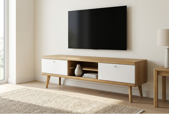 Sideboard PRTV160 TV-kast Laag televisiemeubel Dressoir Woonkamerkast Nieuw