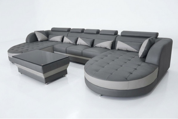 Hoekbank Ontwerp Hoekbank Hoekbank Bank Bankstel Zitbank Tafel USB