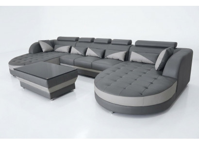 Hoekbank Ontwerp Hoekbank Hoekbank Bank Bankstel Zitbank Tafel USB
