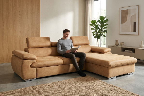 Hoekbank L-vorm Slaapbank Hoekbank Bedbank Bankstel Bankstel Nieuw
