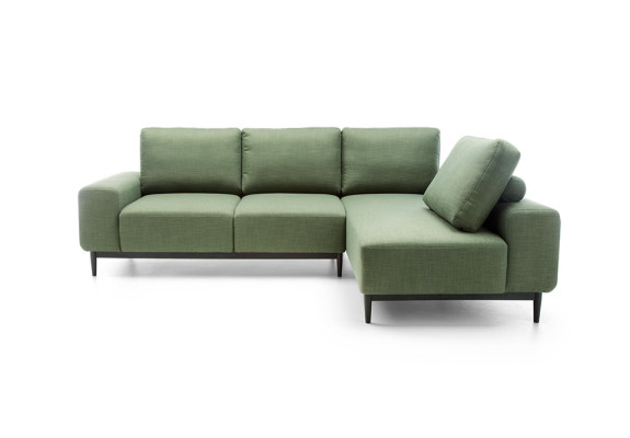 Hoekbank L-vorm slaapbank hoekbank leren bank met bedlade bank woonlandschap