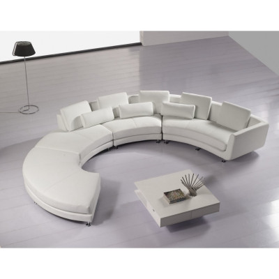 Ronde bank met USB ronde bank woonlandschap hoekbank bank hoek bekleding set