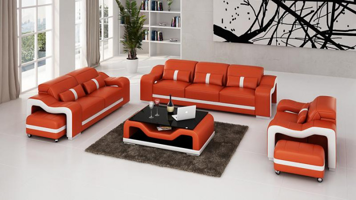 Sofa set Moderne bank bank zitplaatsen 3+1+1 compleet set Nieuw woonkamer