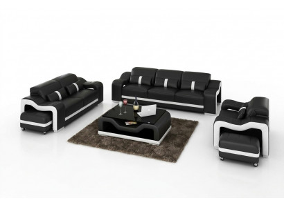 Sofa set Moderne bank bank zitplaatsen 3+1+1 compleet set Nieuw woonkamer