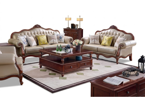 Bankstel 3+2-zits imitatieleer bankstellen stoffen bankstel sofa's