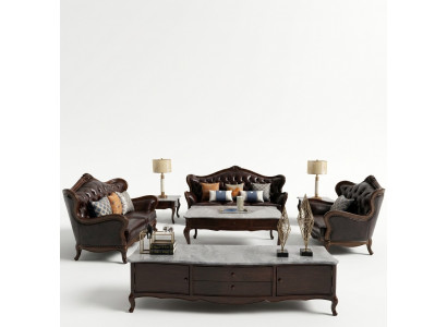 Luxe bankstel 3+1 zits set fauteuil banken zitkamer