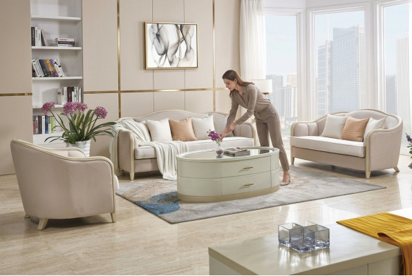 Klassieke bankstel bank bekleding meubels ontwerper bank banken
