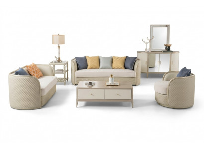Stoffen bankstel bankstel 3+2+1 zits set Design bank banken modern