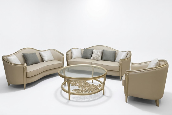 Sofa set 3+2+1 zits + salontafel Zitkussen sets Bank