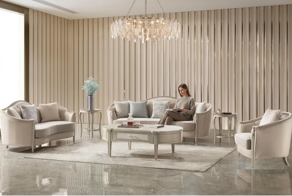 Sofa set 3 2 1 zits set Design Bank Bank Moderne