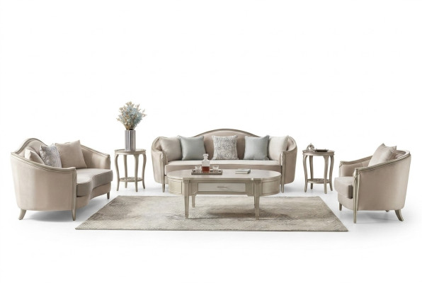 Sofa set 3 2 1 zits set Design Bank Bank Moderne