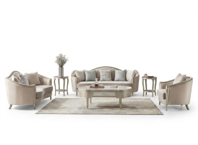 Sofa set 3 2 1 zits set Design Bank Bank Moderne