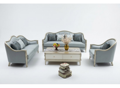 Sofaset 3+2+1 Zitplaatsen Set Design Bank Sofa Bekleding Bankstellen Hotel