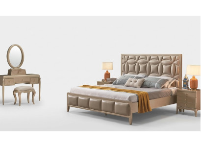 Bekleding Beige Tweepersoonsbedden Bed Bedden Tweepersoonsbed Slaapkamer