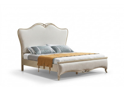 Bed + 2x bedside tables 3-piece bedroom set design modern luxury 180x200 cm New