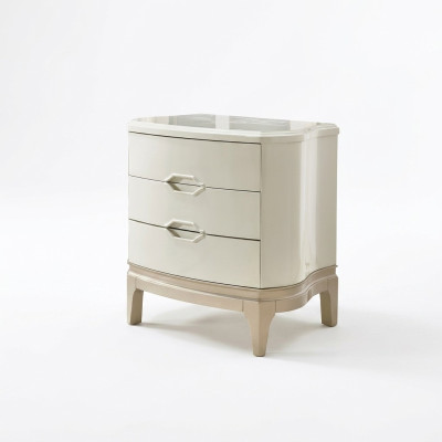Moderne nachtkastje bijzettafel wit ontwerp nachtkastje nachtconsole