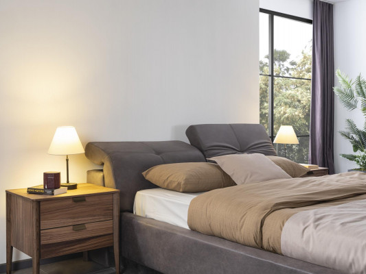 Slaapkamer set meubels Bed 2x Nachtkastje Kledingkast Meubel Compleet Set 4-delig