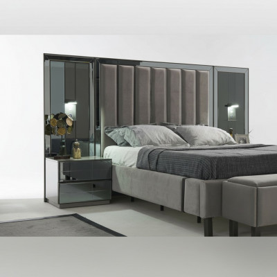 Meubelen 2x Nachtkastje Houten Console Tafels Bijzettafels Slaapkamer Compleet