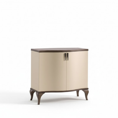 Woonkamerset Woonwand 2-delige set commode dressoir vitrine glazen kast  Woonkamerset Woonwand 2-delige set commode dressoir vitrine glazen kast