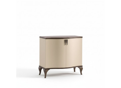 Woonkamerset Woonwand 2-delige set commode dressoir vitrine glazen kast  Woonkamerset Woonwand 2-delige set commode dressoir vitrine glazen kast