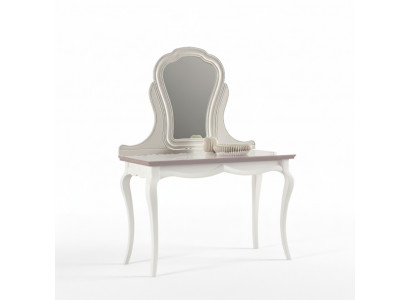 Luxe hotel meubilair inrichting kaptafel consoles tafels hout wit