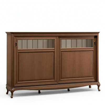 Huisbar Kast Woonkamer Kasten Barglas Vitrine Italiaanse meubels Hout
